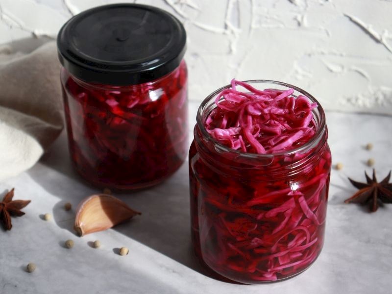 Pratik Mor Lahana Turşusu Tarifi