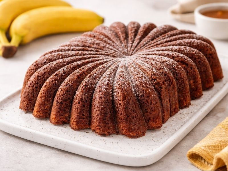 Şekersiz Unsuz Kakaolu Kek Tarifi