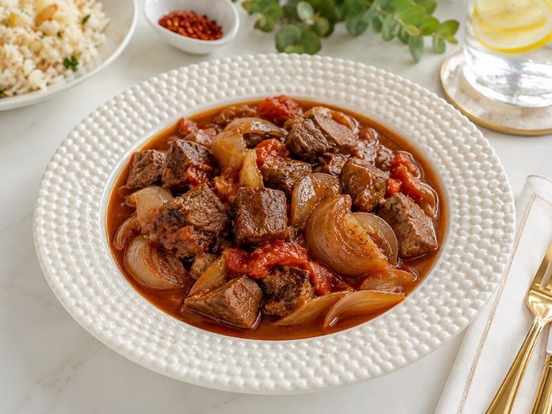 Soğanlı Et Yahni Tarifi
