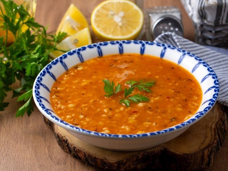 Tam Ölçülü 2 Kişilik Ezogelin Çorbası Tarifi