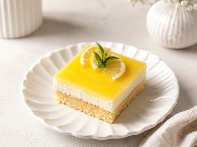 Tam Ölçülü Limon Soslu Pasta Tarifi