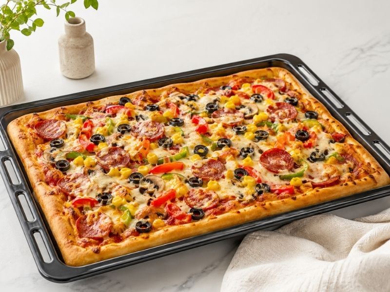 Tepsi Pizza Tarifi