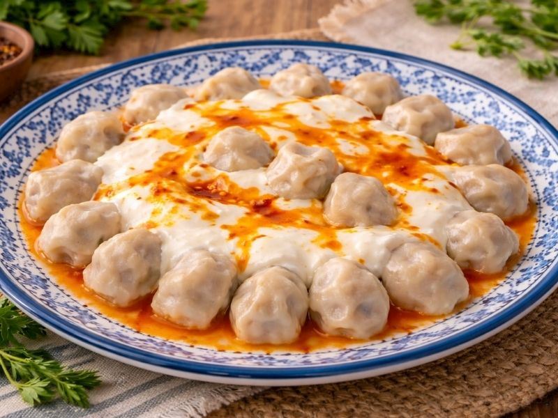 Viral Olan Zahmetsiz Mantı Tarifi