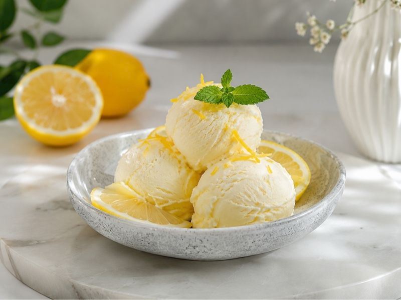 Yazın En Serin Lezzeti: Limonlu Dondurma Tarifi