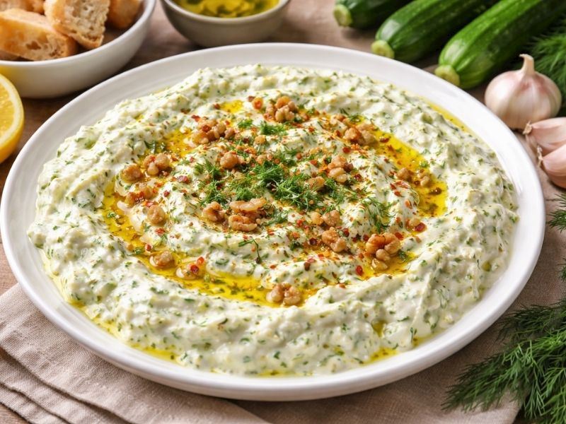 Yoğurtlu Kabak Mezesi Tarifi