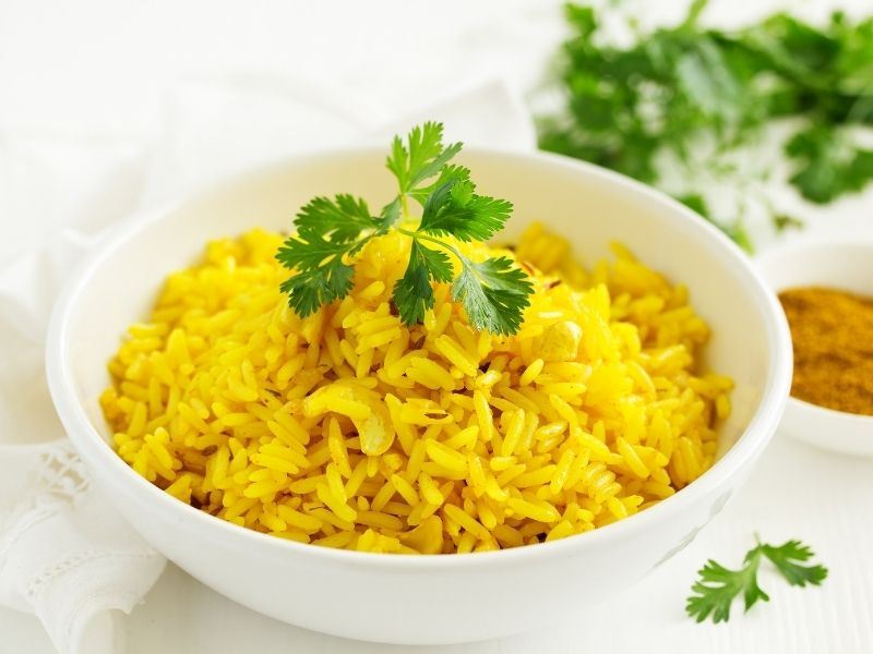 Zerdeçallı Pirinç Pilavı Tarifi